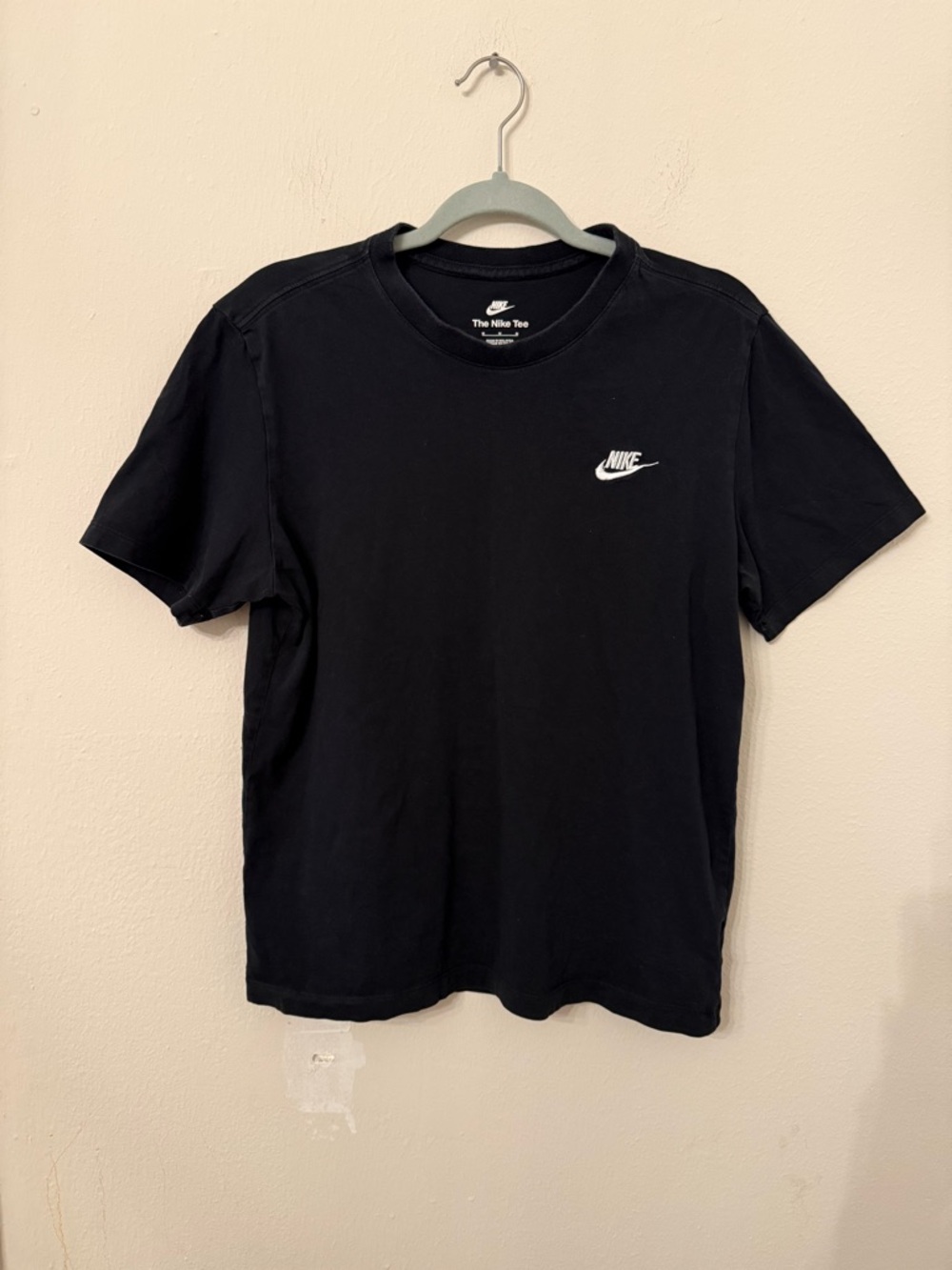 Nike Black Short-Sleeve Swoosh Tee
